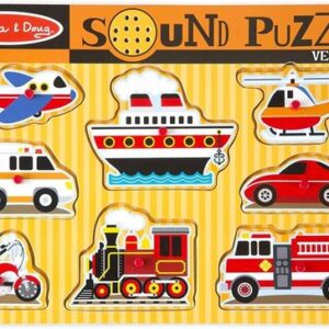 פאזל צלילים כלי תחבורה