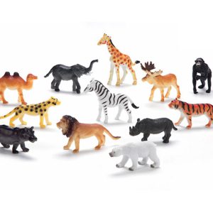 מארז חיות יער 12 יחי' בשקית