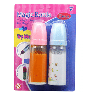 בקבוק חלב ומיץ לבובה