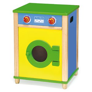 מכונת כביסה מעץ