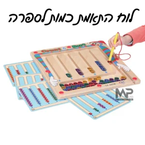 לוח התאמת כמות לספרה גוגו
