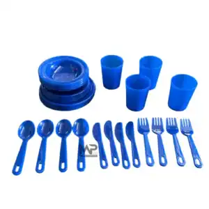 סט כלי אוכל חלבי