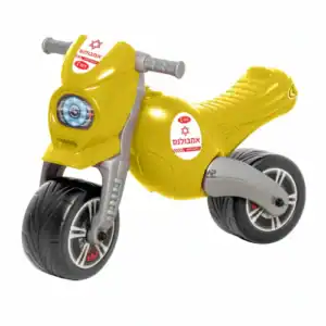 אופנוע 8 צהוב